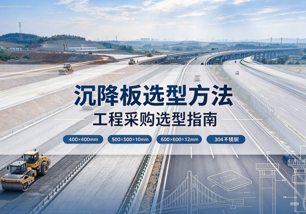 禅城沉降板选择方法